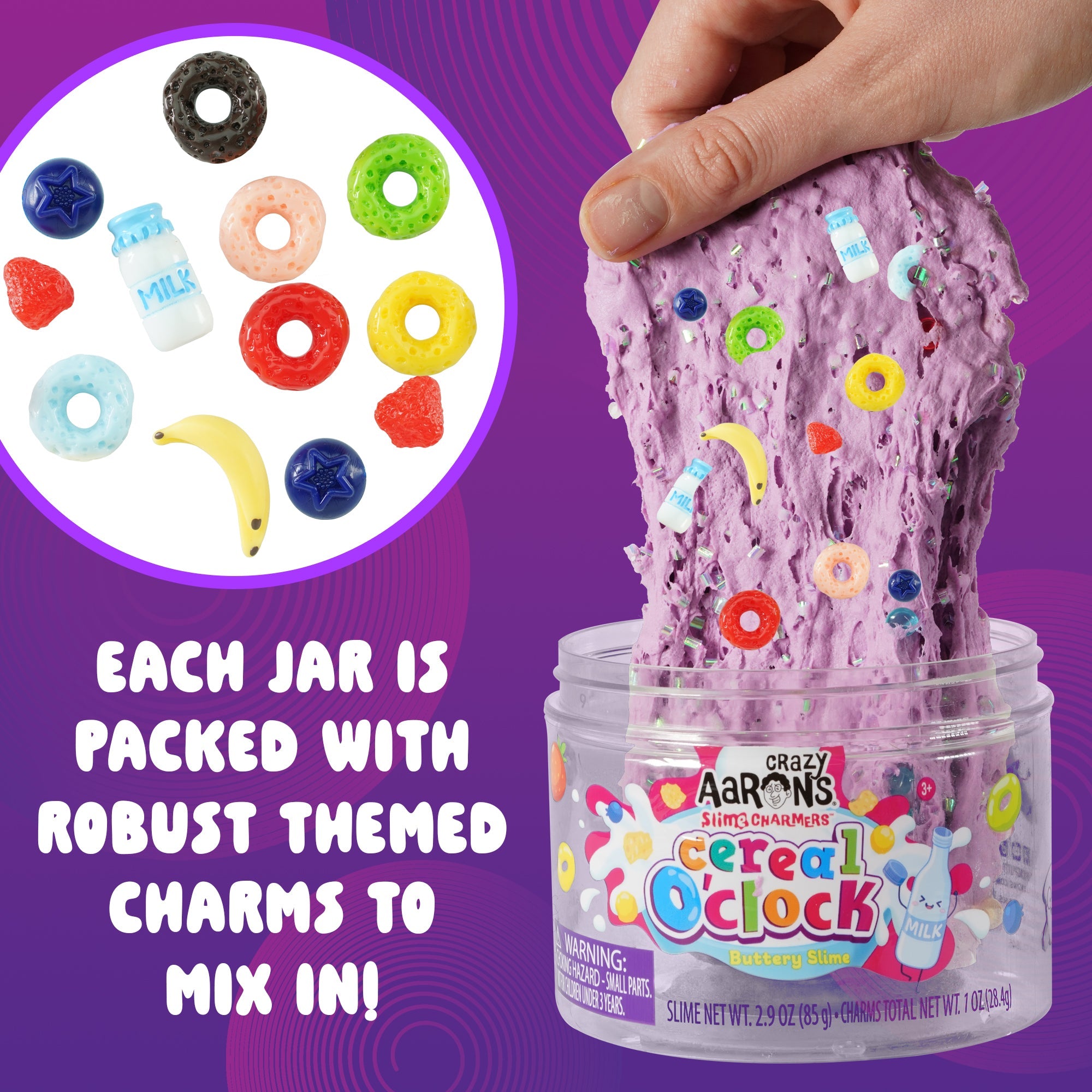 Cereal O' Clock | Buttery Slime | Slime Charmers™ - Image 2