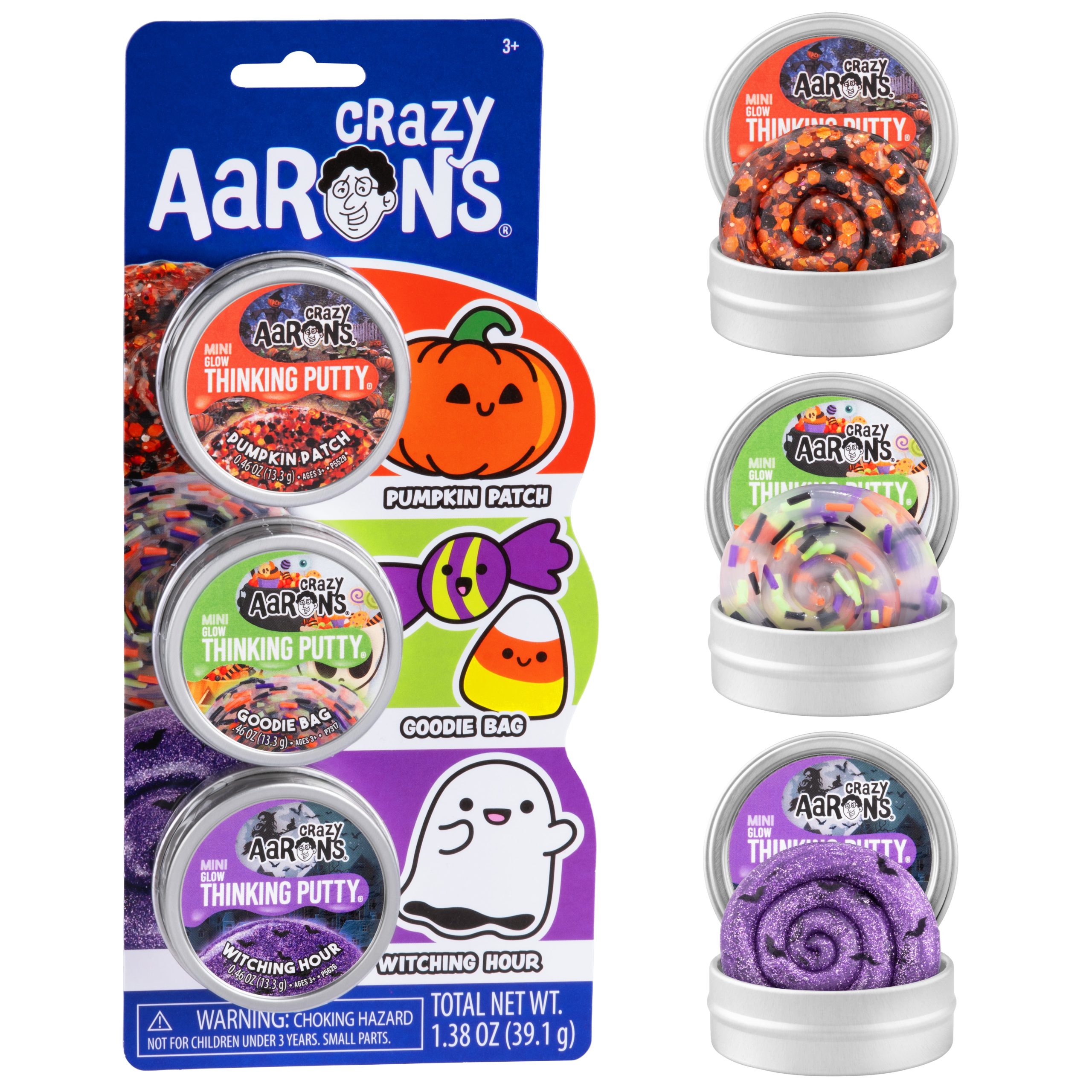 Halloween Fidget Three Pack - 2 Mini Tins